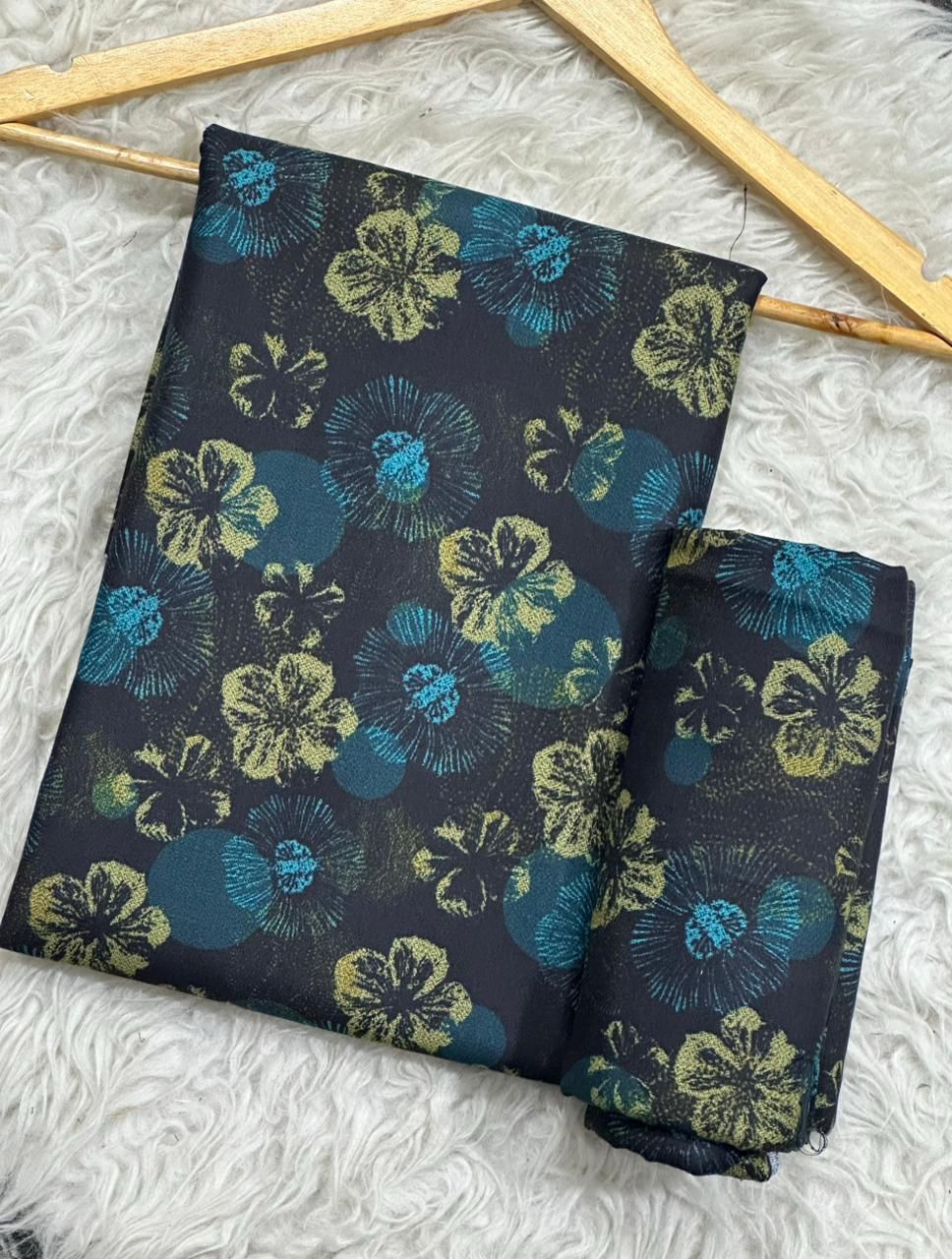 BAROUQE DHANAK 2 PIECE UNSTITCHED