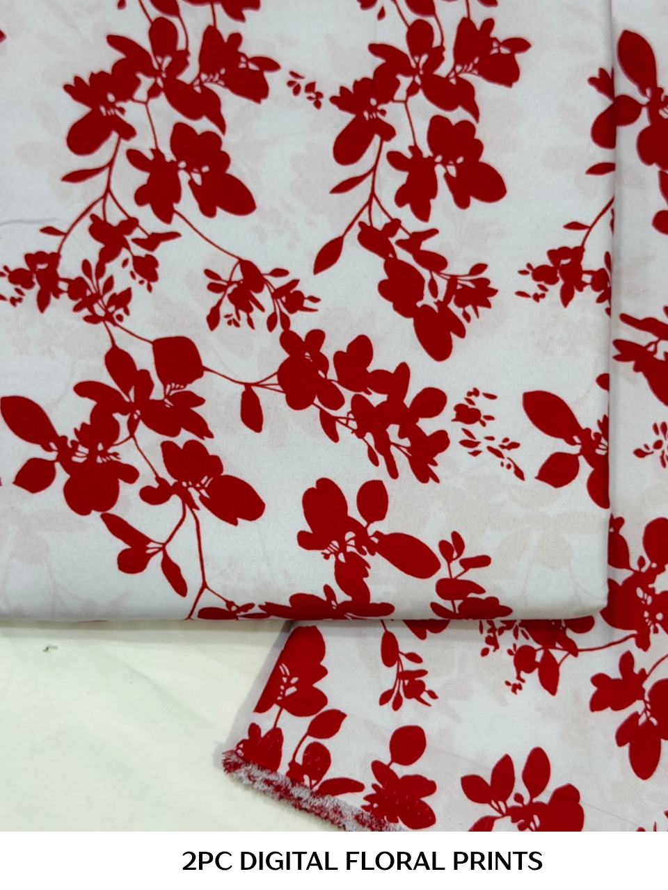 2PC Digital Floral Print N-052