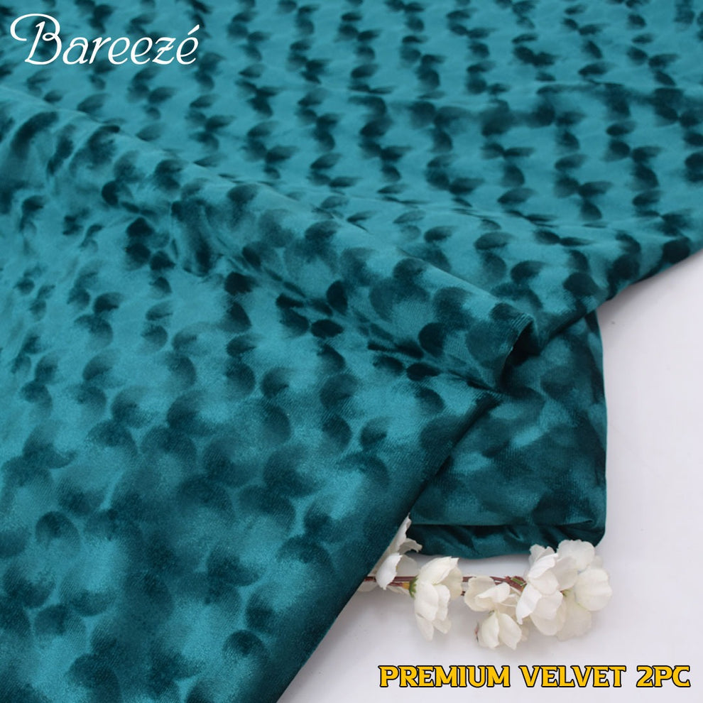 Premium Bareeze Velvet 2-Piece Unstitched