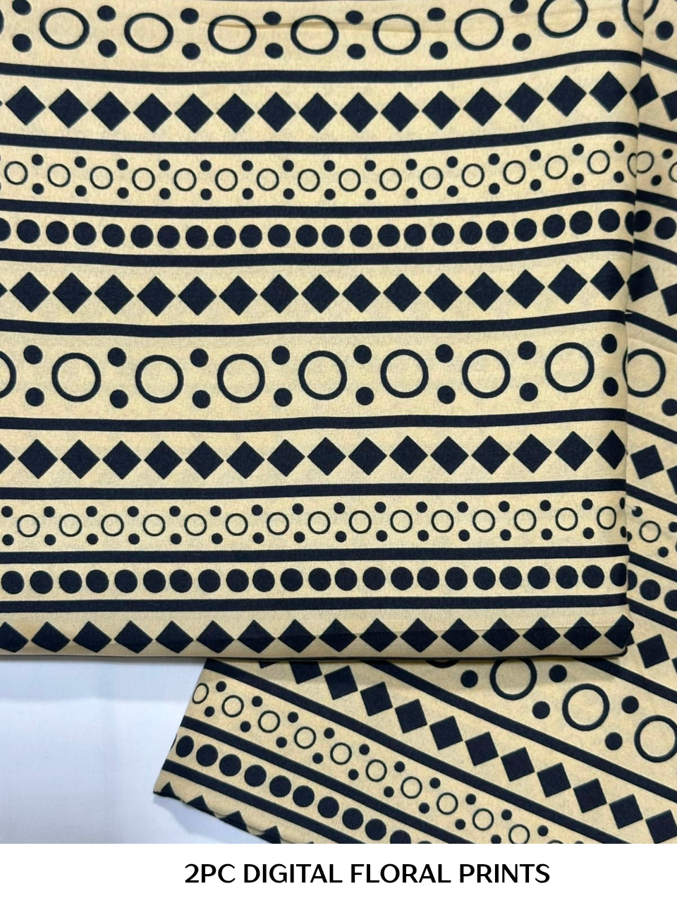 2PC Digital Floral Print