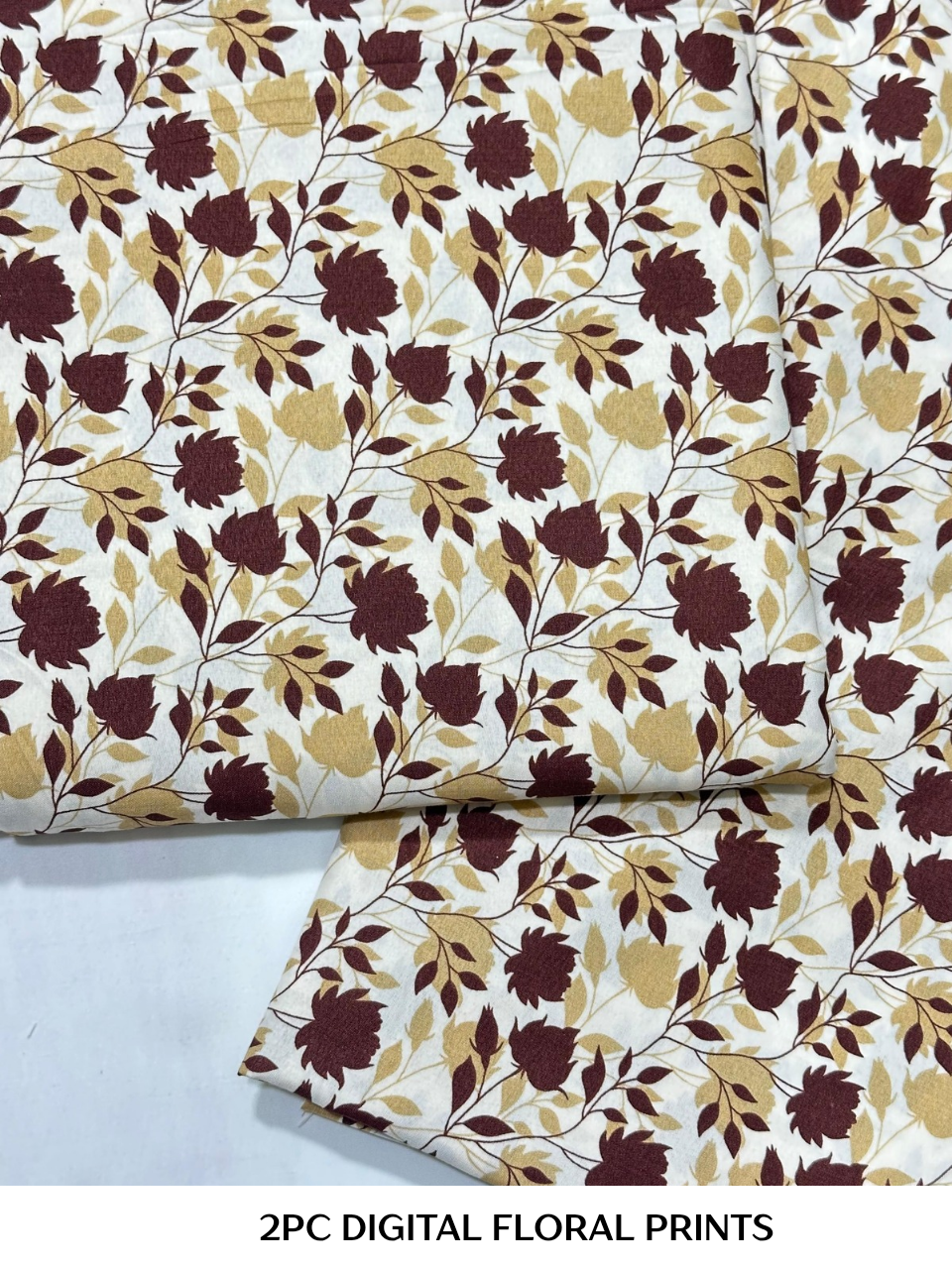 2PC Digital Floral Print N-071