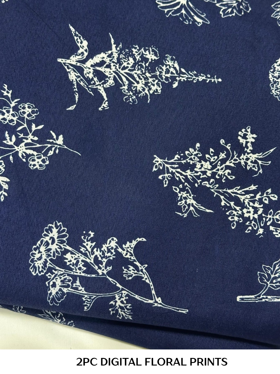 2PC Digital Floral Print N-080