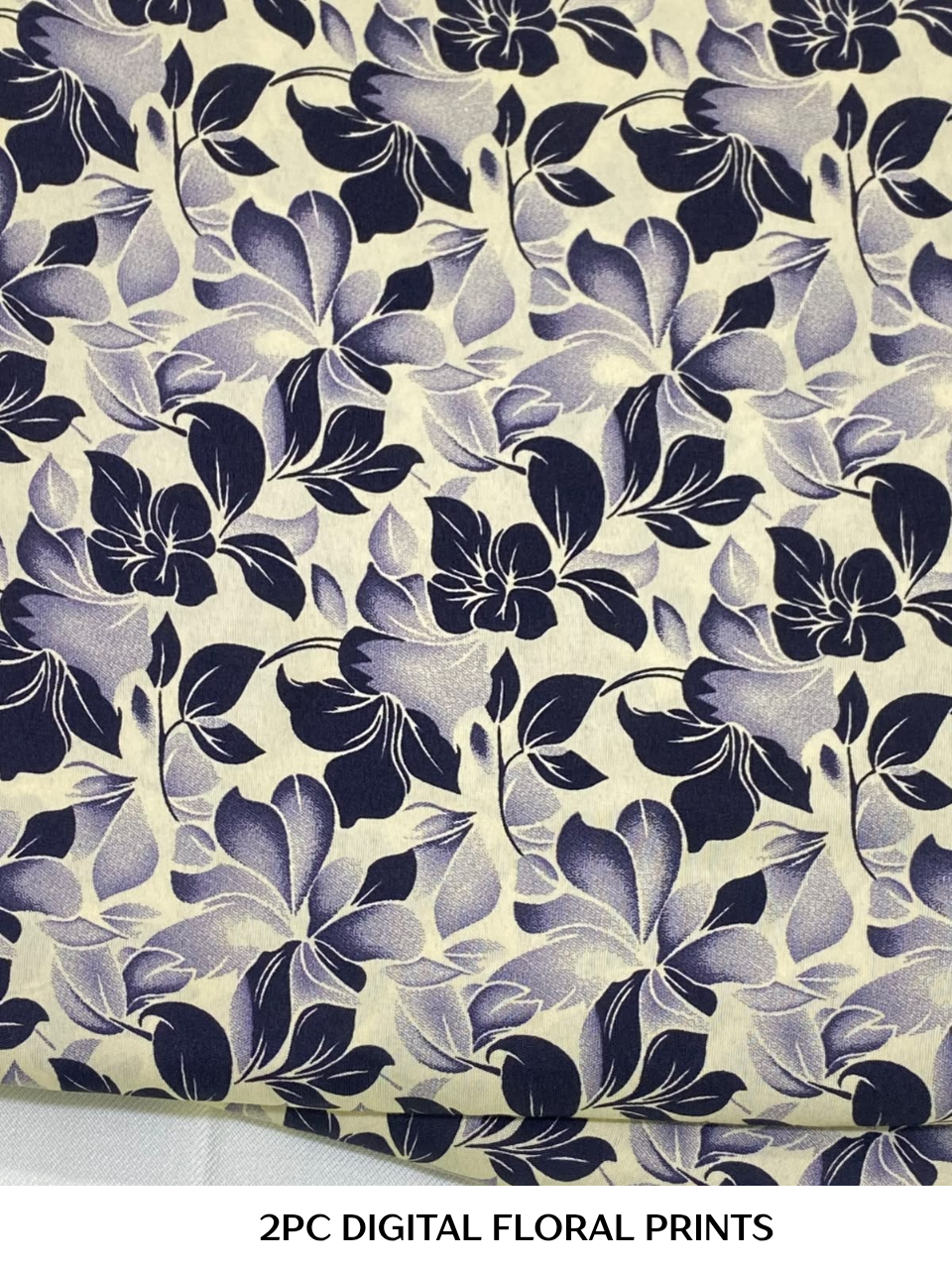 2PC Digital Floral Print N-081
