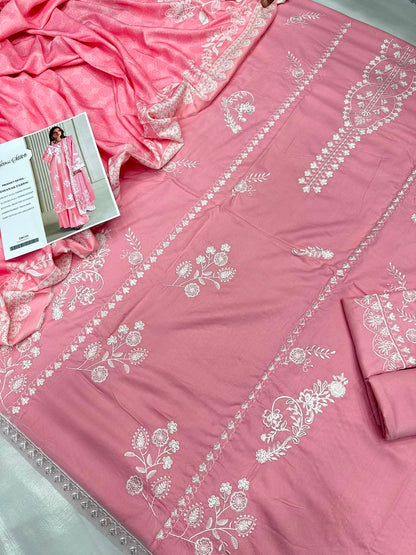 Dhanak 3PC – Heavy Embroidered Collection