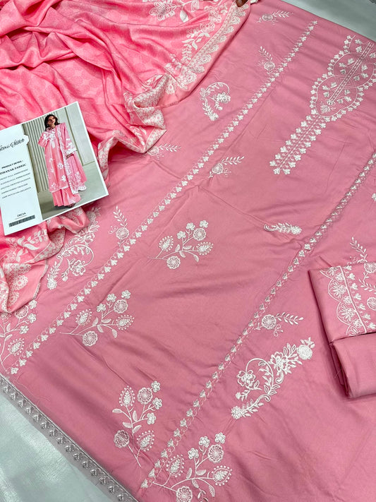 Dhanak 3PC – Heavy Embroidered Collection