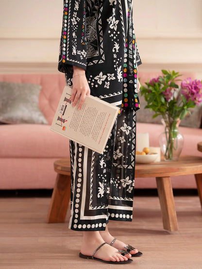 MAHNUR Digital Printed Co-Ords Set (Shirt & Trouser)