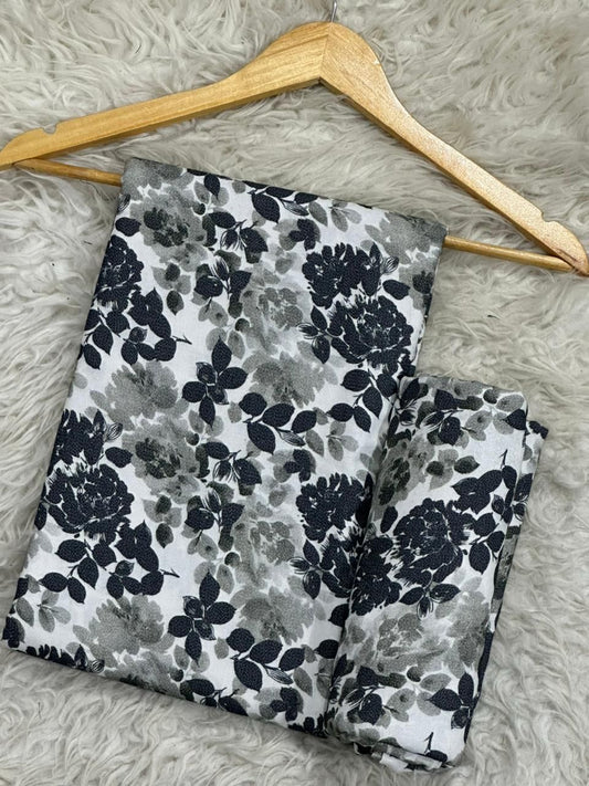 BAROUQE DHANAK 2 PIECE UNSTITCHED