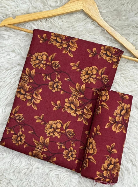 BAROUQE DHANAK 2 PIECE UNSTITCHED