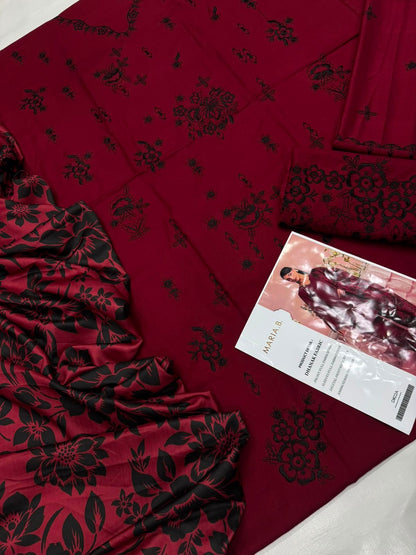 Dhanak 3PC – Heavy Embroidered Collection