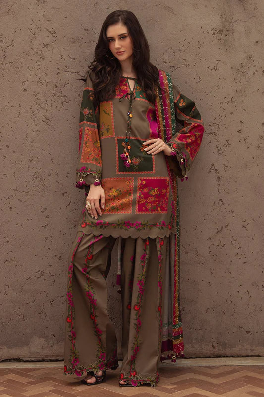 Charizma - Summer 3PC chiffon Digital Print