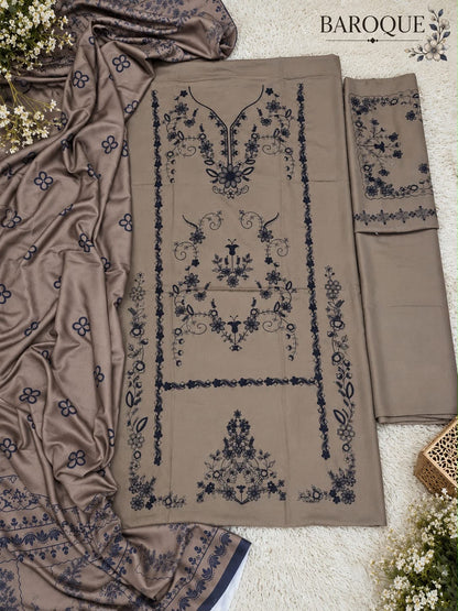 Dhanak 3PC – Heavy Embroidered Collection