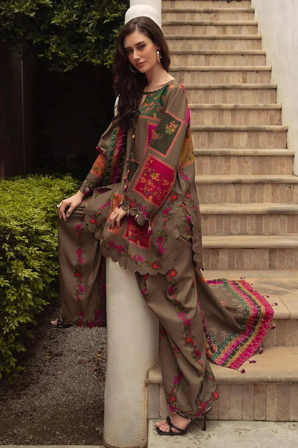 Charizma - Summer 3PC chiffon Digital Print
