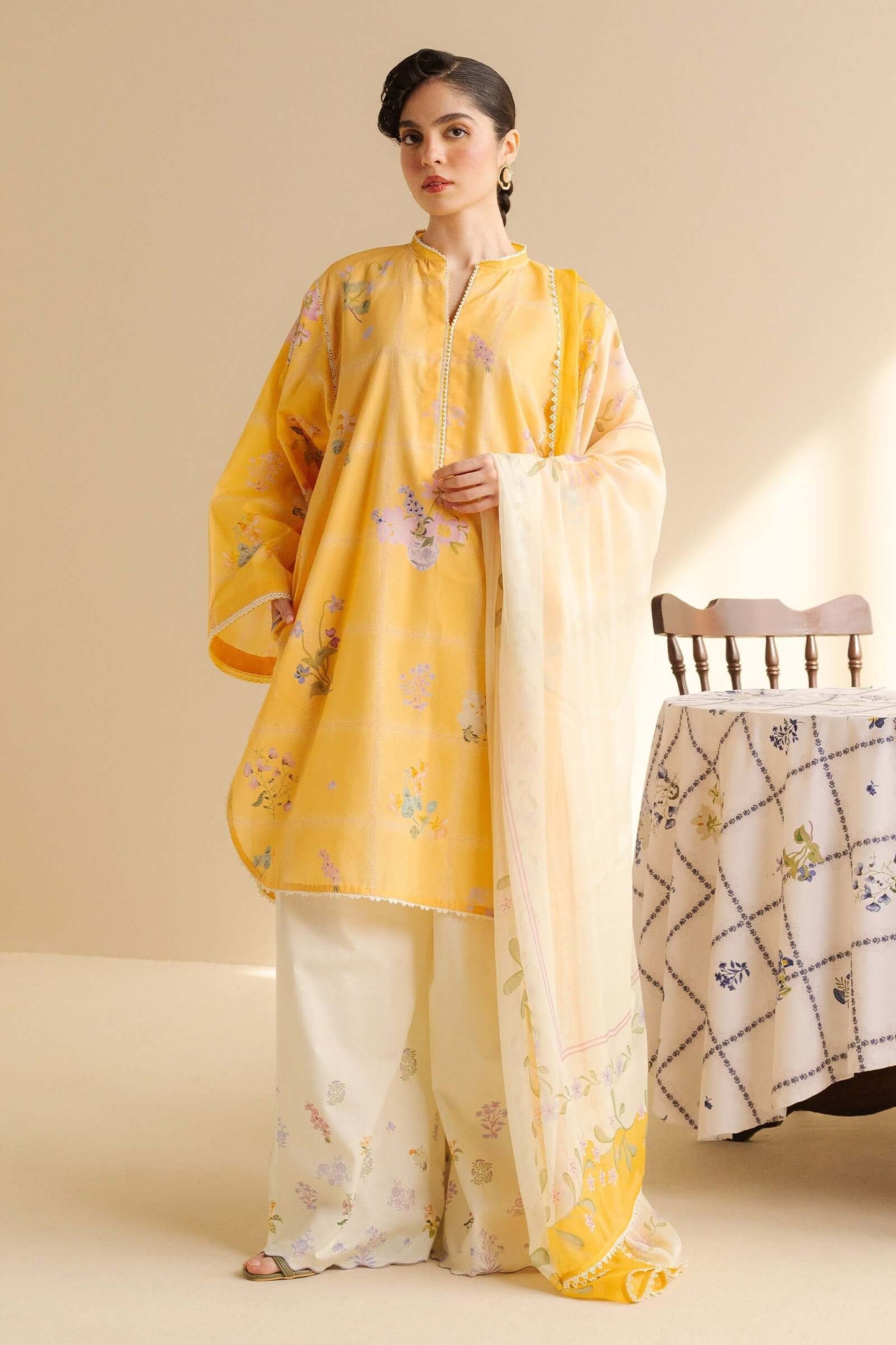 Coco by Zara Shahjahan – 3 Piece Printed Lawn Suit (Vol. 3)