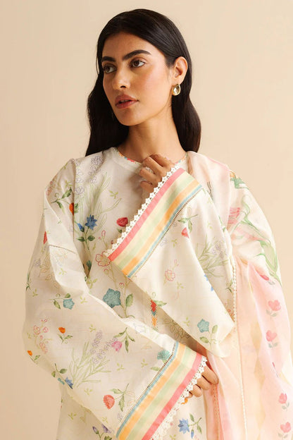 Coco by Zara Shahjahan – 3 Piece Printed Lawn Suit (Vol. 3)