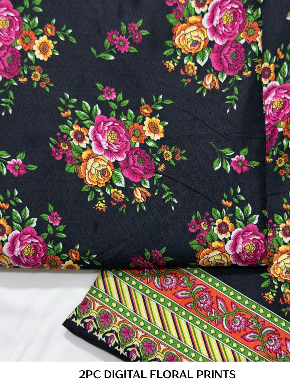 2PC Digital Floral Print N-065