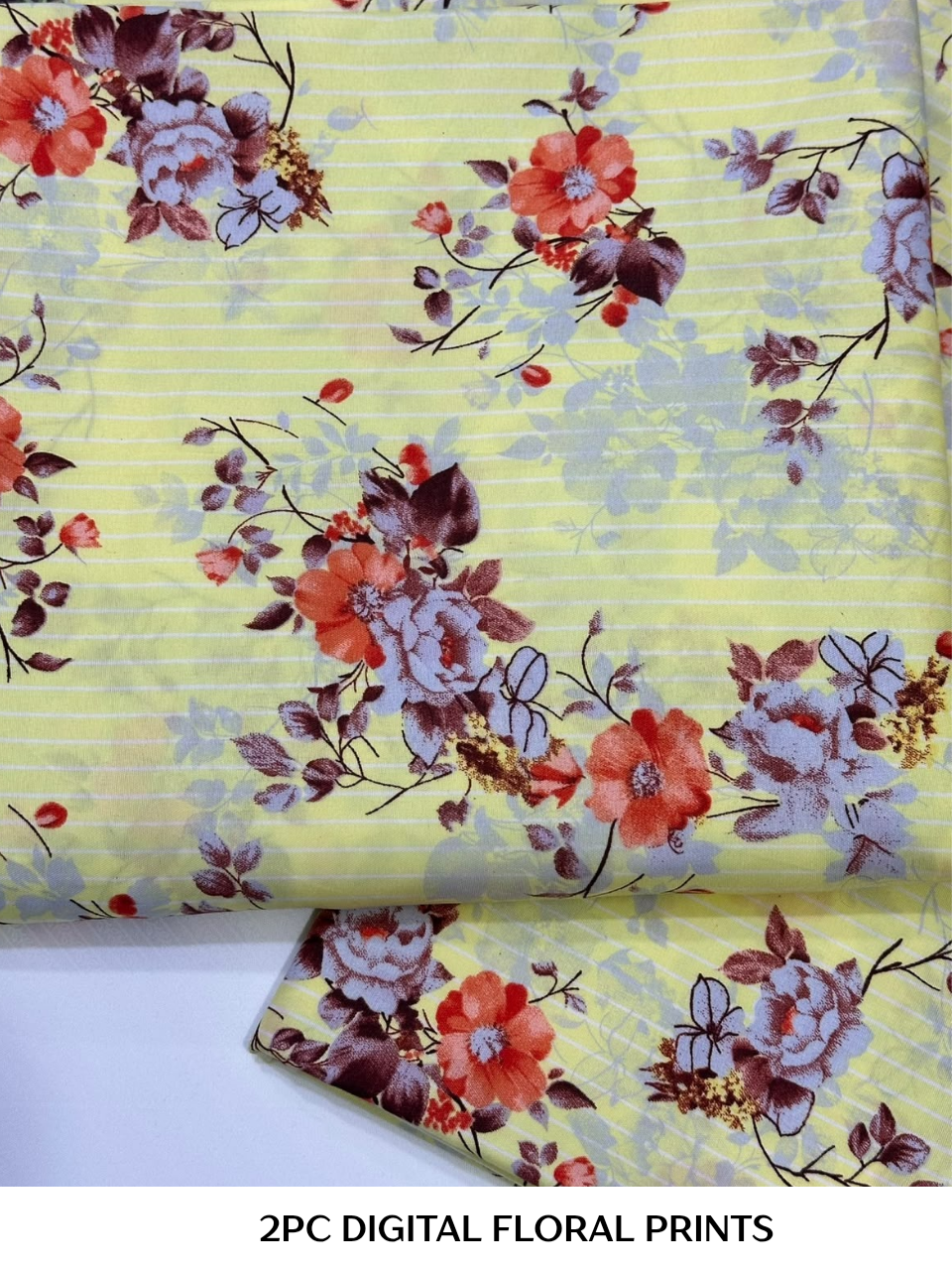 2PC Digital Floral Print N-042
