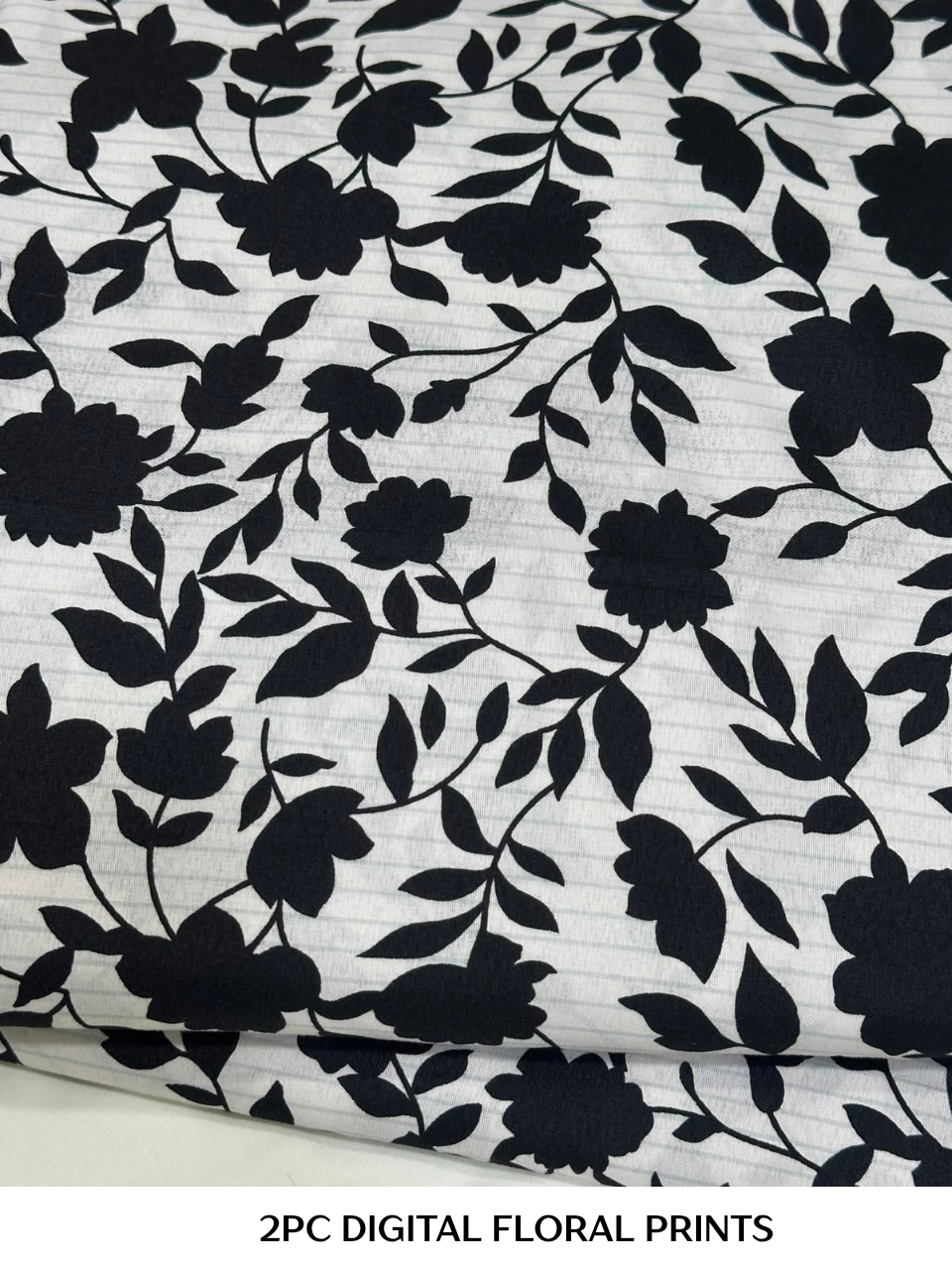 2PC Digital Floral Print N-009