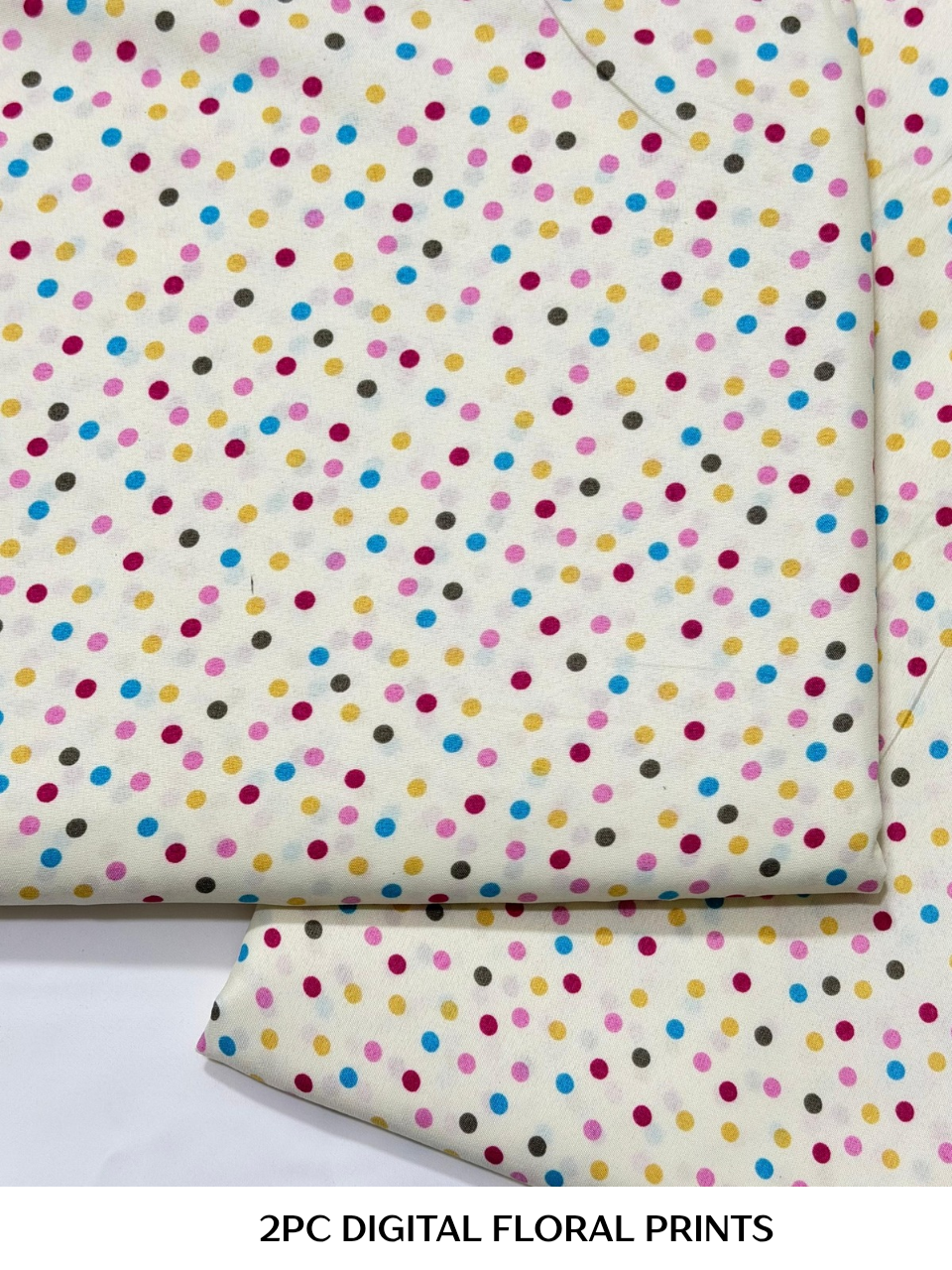 2PC Digital Floral Print