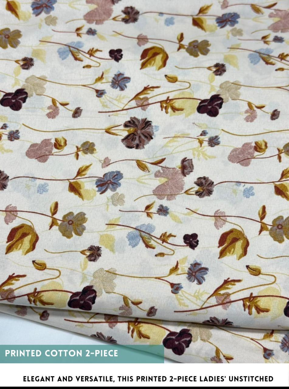 2PC Digital Floral Print N-026