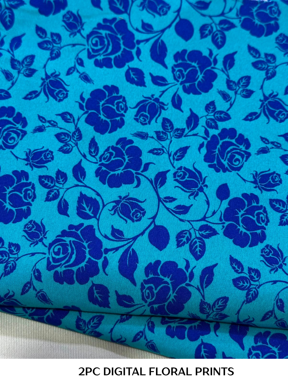 2PC Digital Floral Print N-025