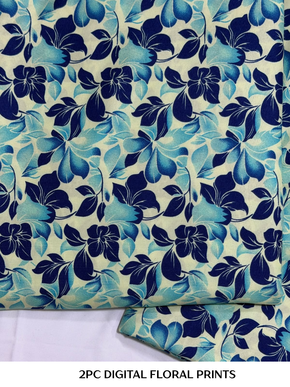2PC Digital Floral Print N-058