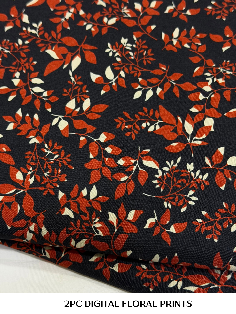 2PC Digital Floral Print N-012
