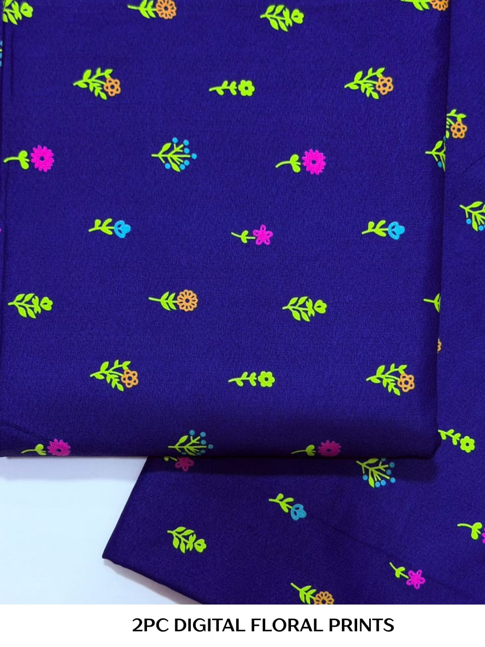 2PC Digital Floral Print N-061