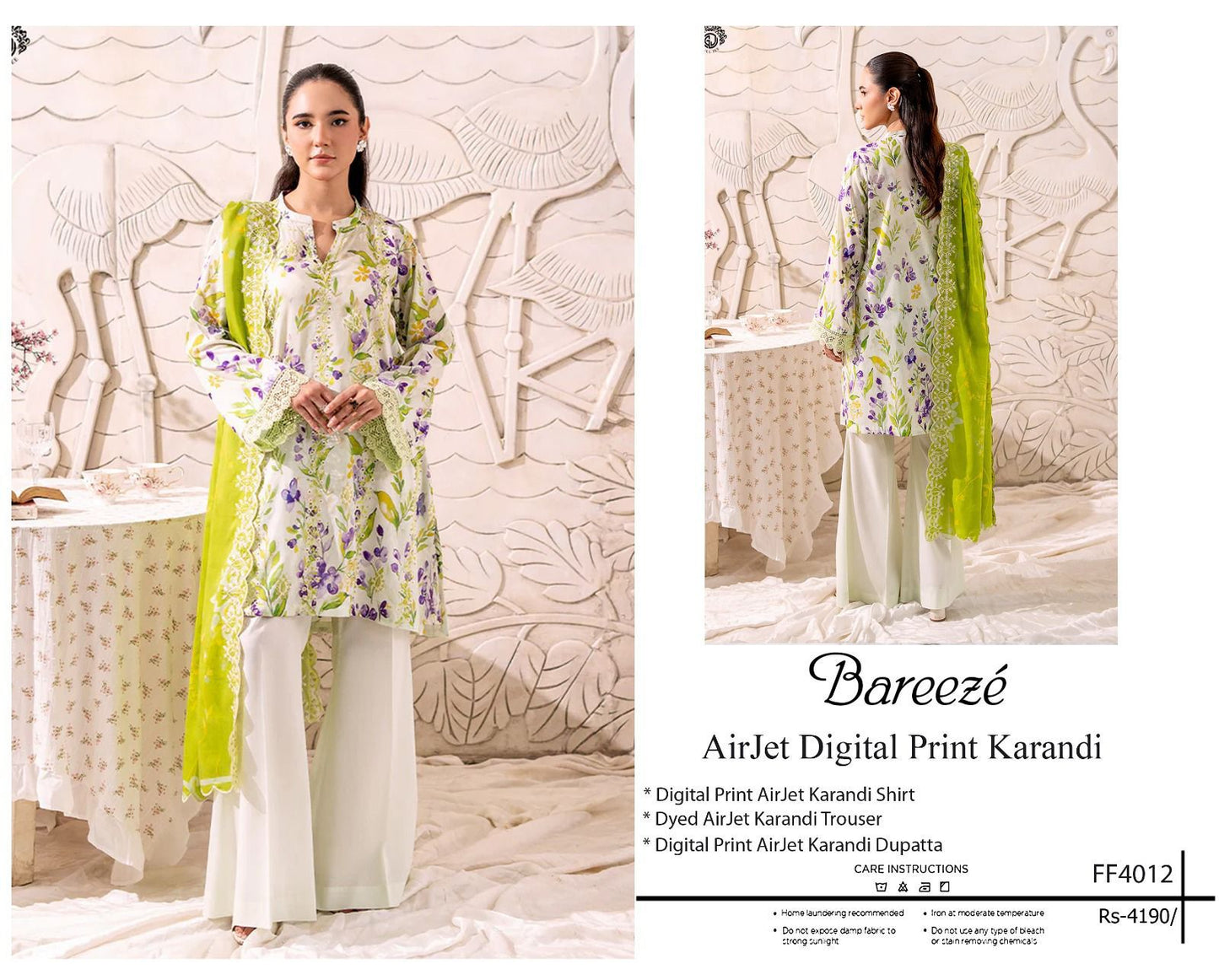 Karandi Unstitched 3 Piece