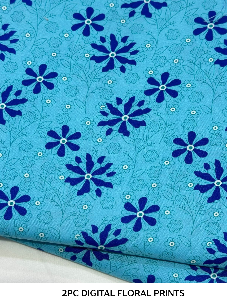 2PC Digital Floral Print N-032