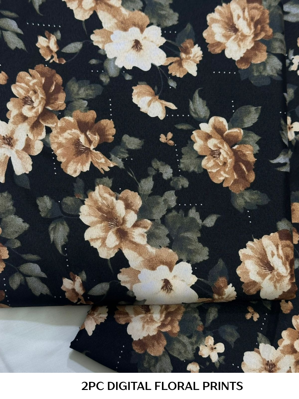 2PC Digital Floral Print N-034