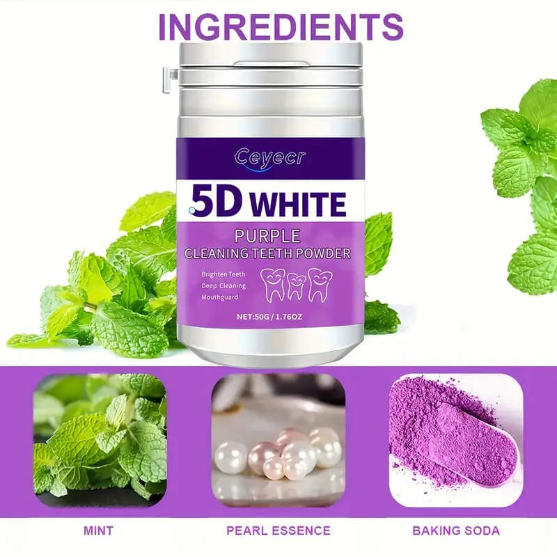 Dentist-Approved Teeth Whitening Powder