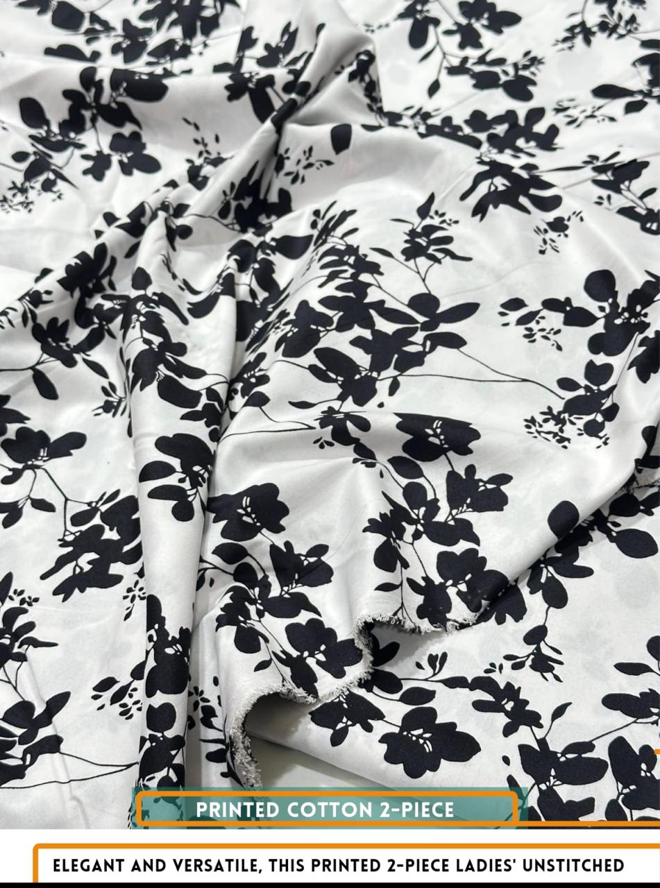 2PC Digital Floral Print N-048